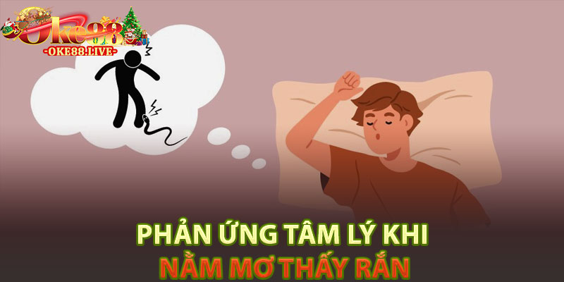 Phản ứng tâm lý khi nằm mơ thấy rắn